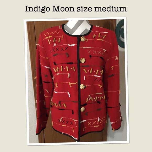 Indigo moon Size medium jacket 🌹🌹🌹 - Picture 1 of 1